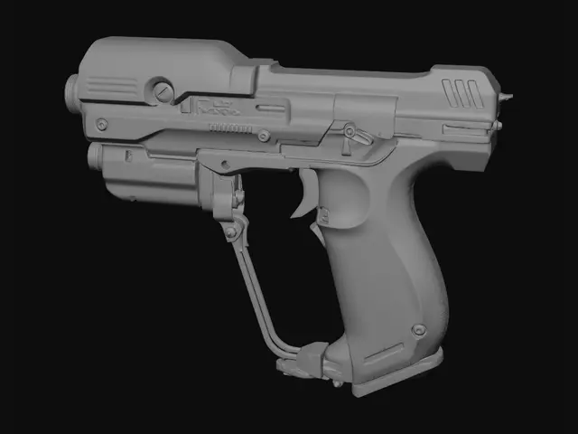 3D model for Vanguard Blaster