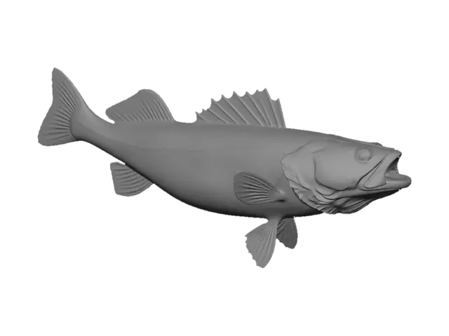 3D model for Golden Walleye