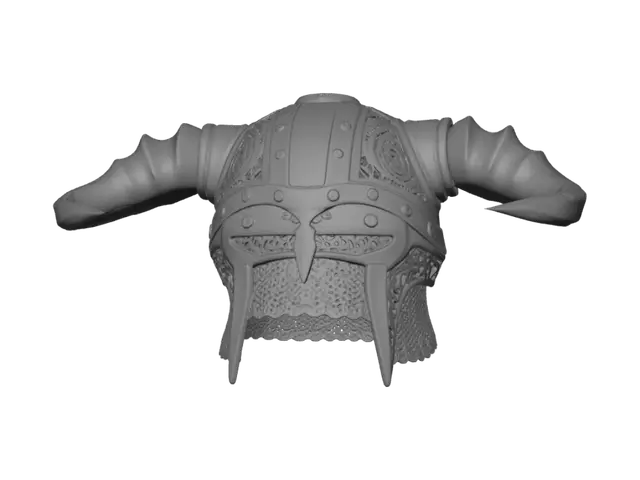 3D model for Dark Horned Plate Armor
