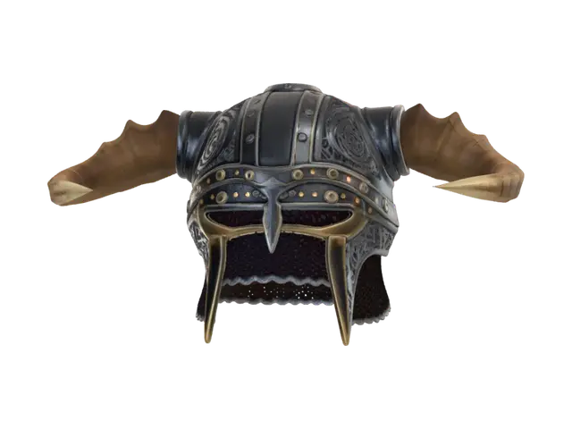 3D model for Dark Horned Plate Armor