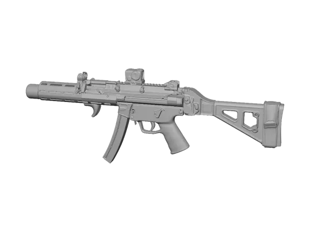3D model for Compact Tactical Carbine