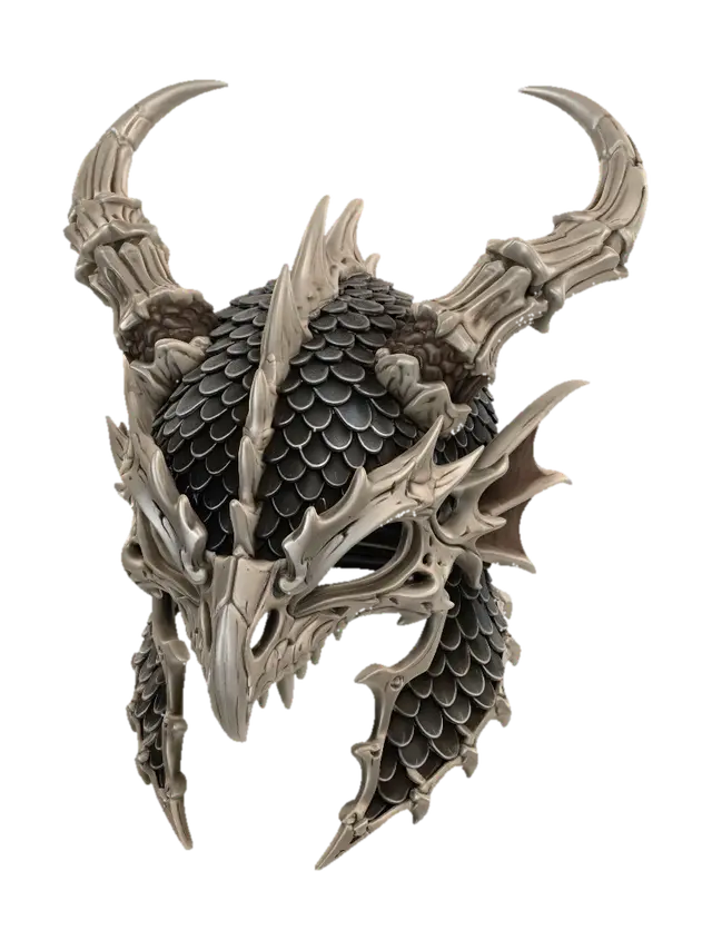 3D model for Dragon Skull