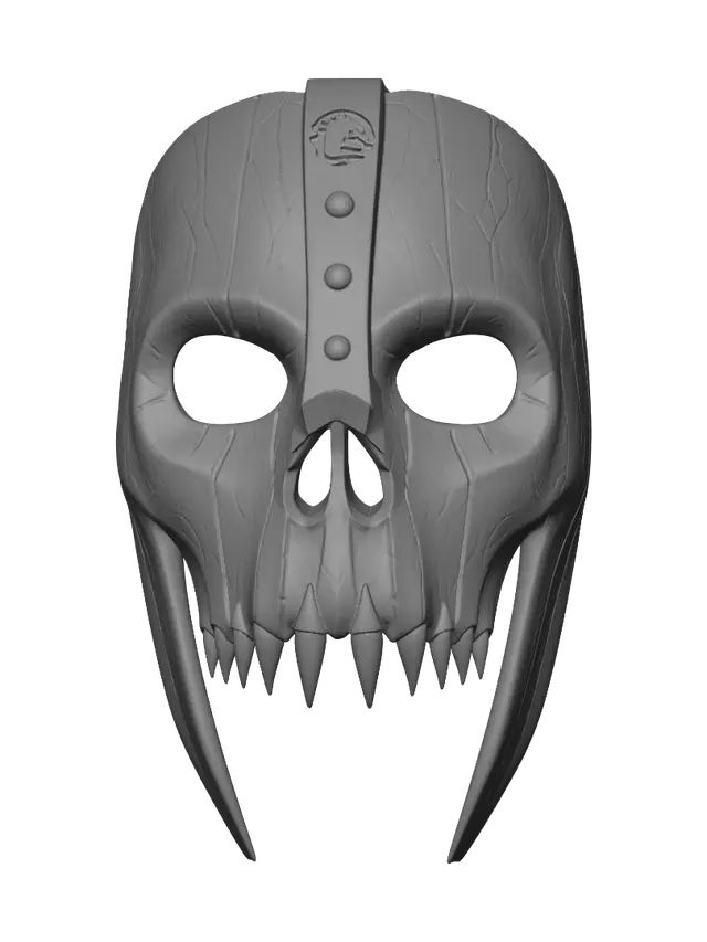 3D model for Bone Cracked Skull