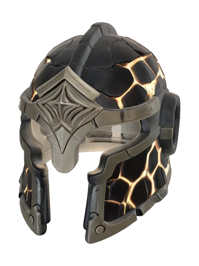 Modèle 3D Emberforge Warhelm, généré par IA