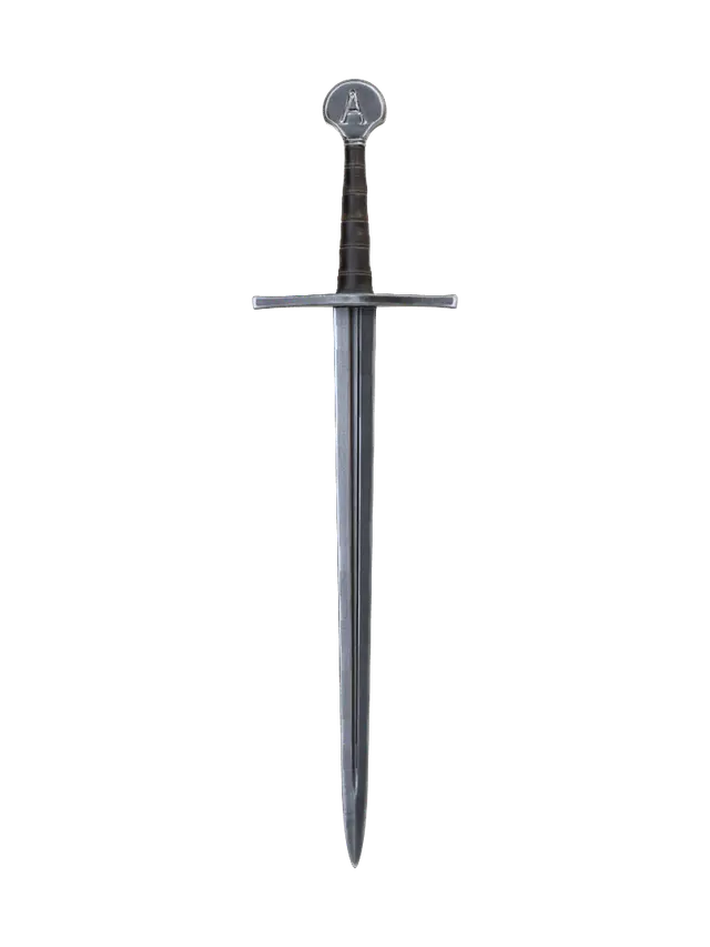 Aegisblade - Hilt 3D model, vytvořený pomocí AI