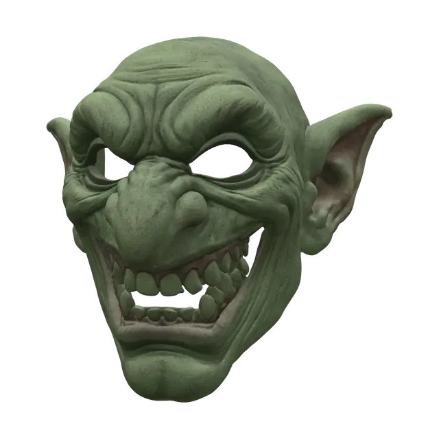 3D model for Goblin Mask