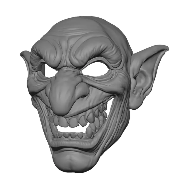 3D model for Goblin Mask
