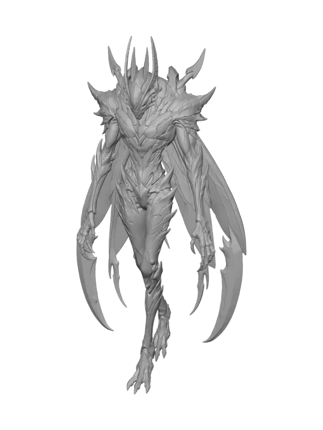 3D model for Voidwing Reaper