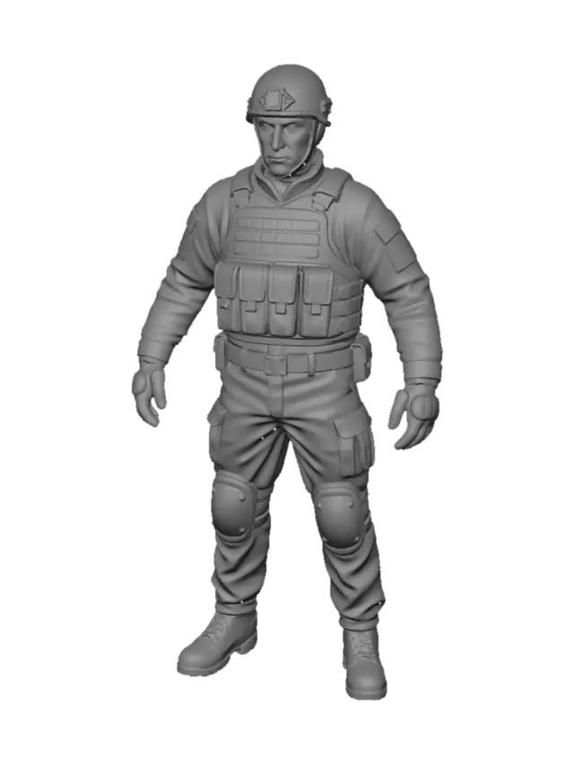 3D model for Tactical Operative