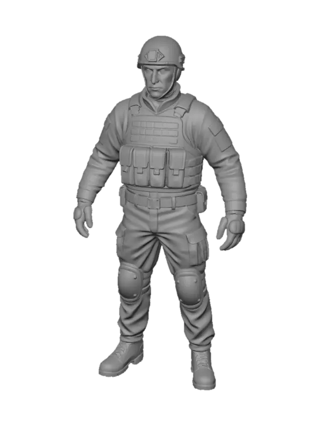 3D model for Tactical Operative