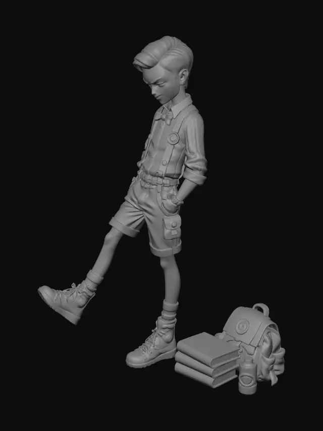 3D model for Bright Minds, Big Futures