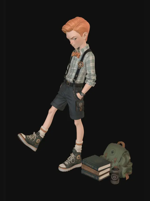 3D model for Bright Minds, Big Futures