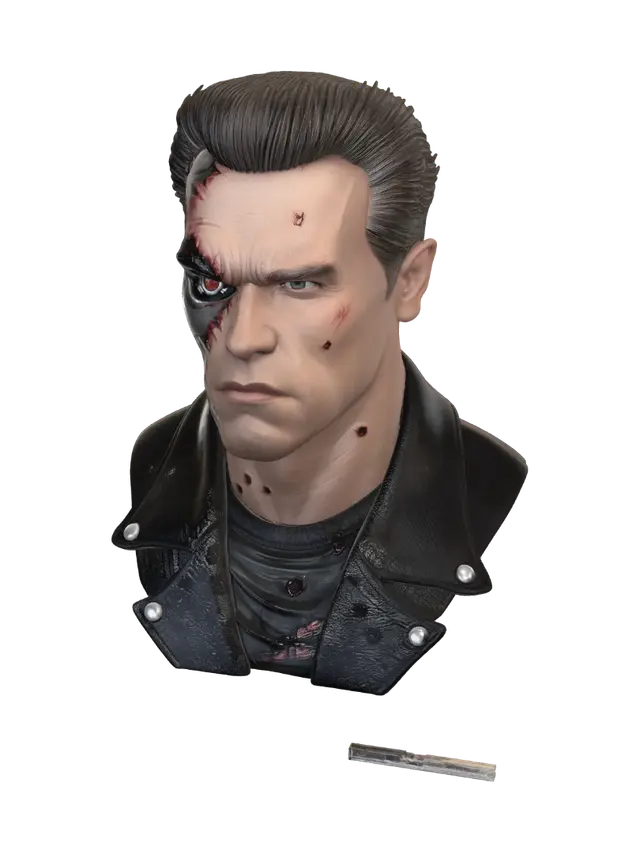 3D model for Damaged T-800 Bust