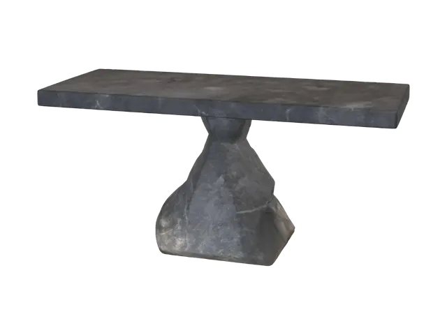 3D model for Monolithic Stone Bench