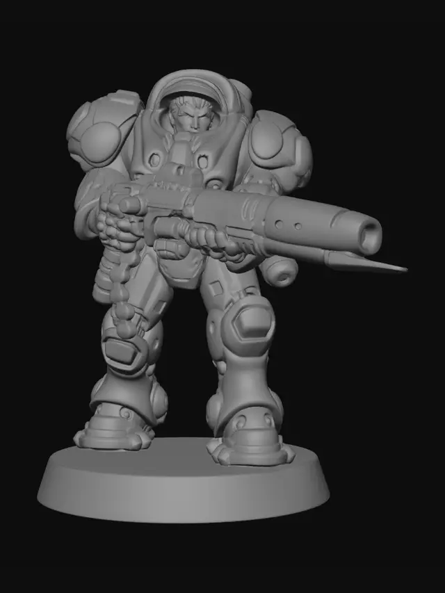 3D model for Ironclad Vanguard