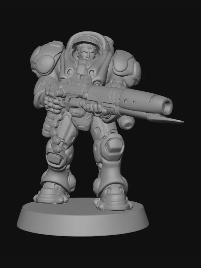 3D model for Ironclad Vanguard