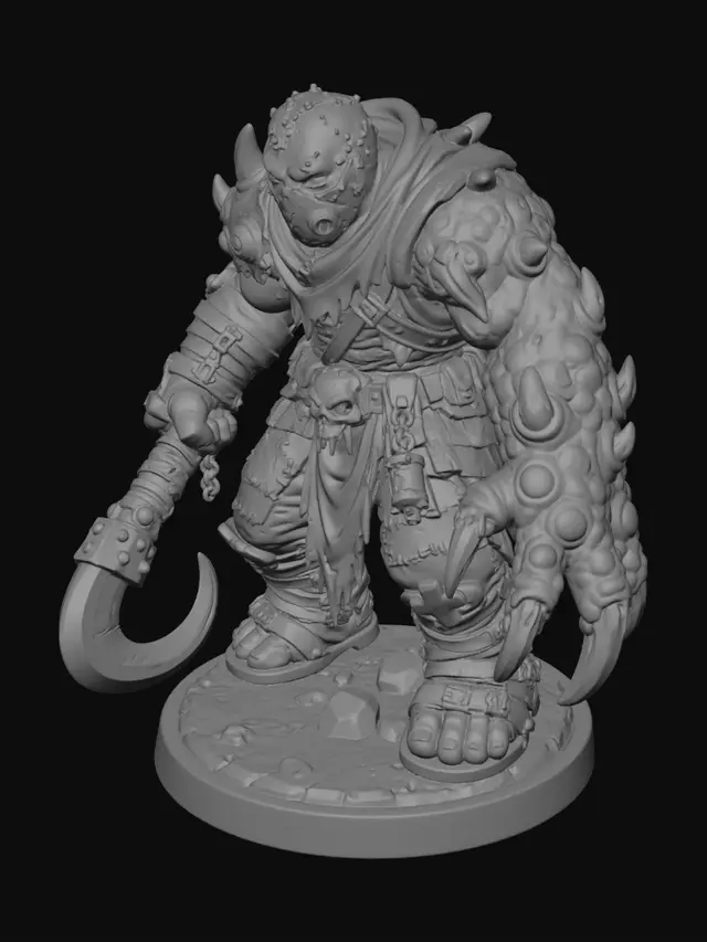3D model for Plagueclaw Juggernaut