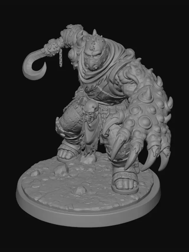 3D model for Plagueclaw Warlord