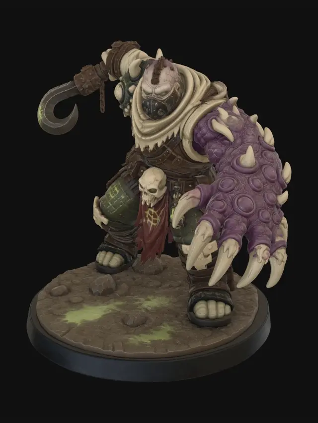 3D model for Plagueclaw Warlord
