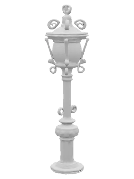3D model for city street lamp