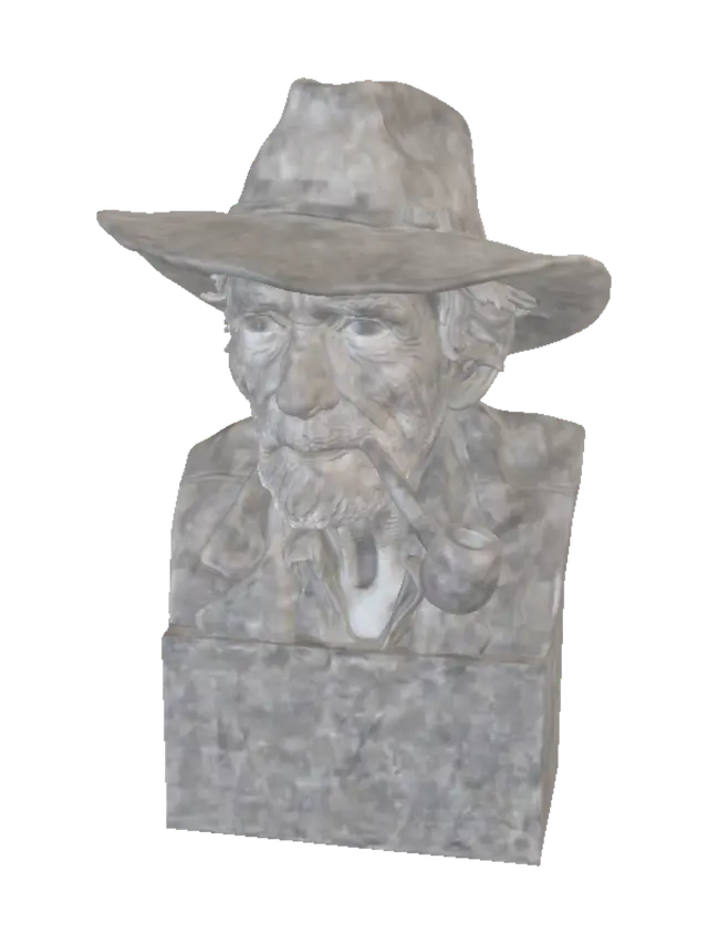 3D model for The Weathered Pipe Smoker