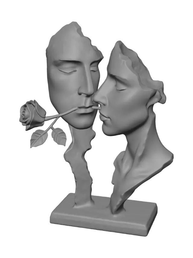 3D model for Kiss of the Rose