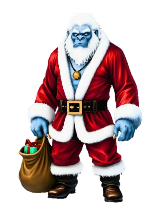 3D model for Yeti Claus