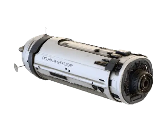 3D model for Express Boat Tender Spaceship