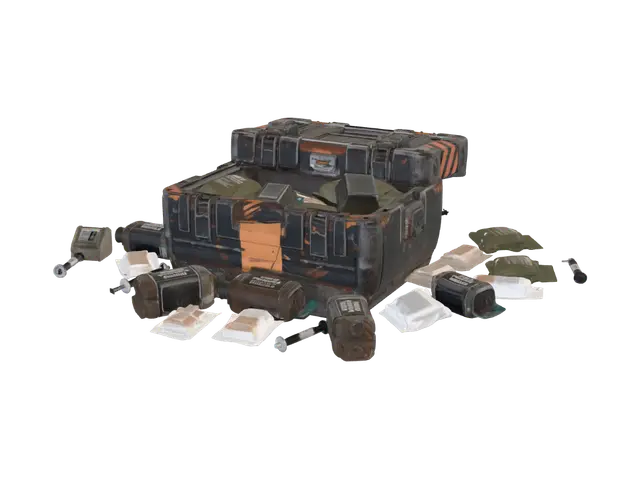 3D model for Field Trauma Cache