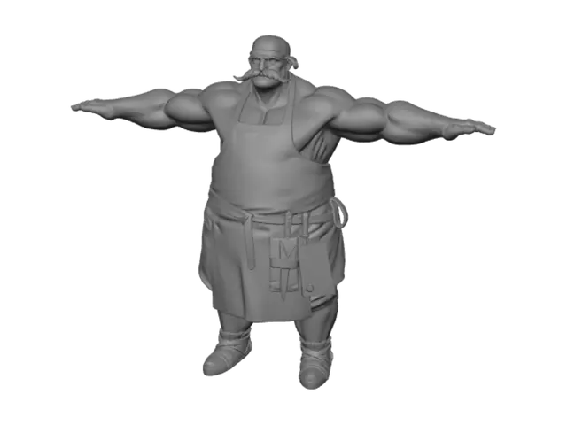 3D model for Colossal Butcher