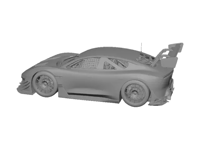 3D model for Quantum Racing 99 GT Car
