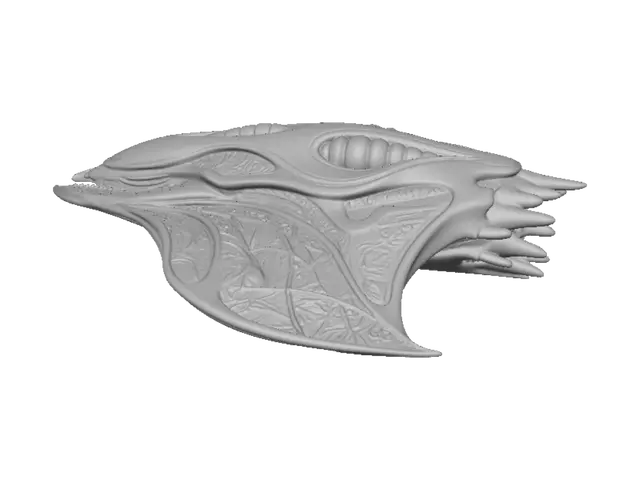 3D model for Azure Forge Dragon