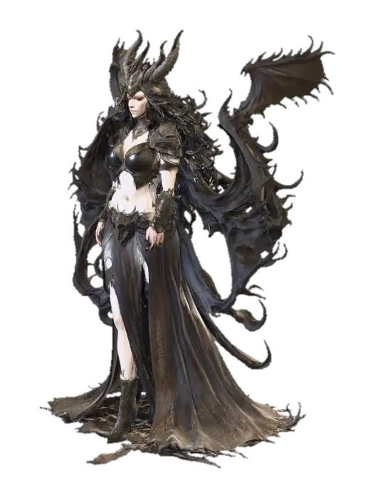 Dark Majesty - Realm 3D model, vytvořený pomocí AI