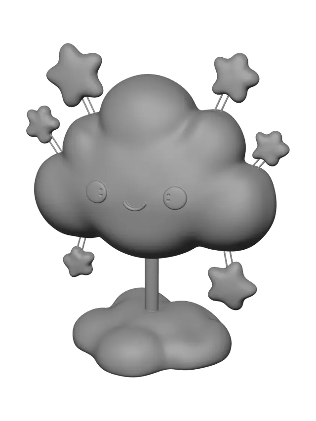 3D model for Starry Cloud