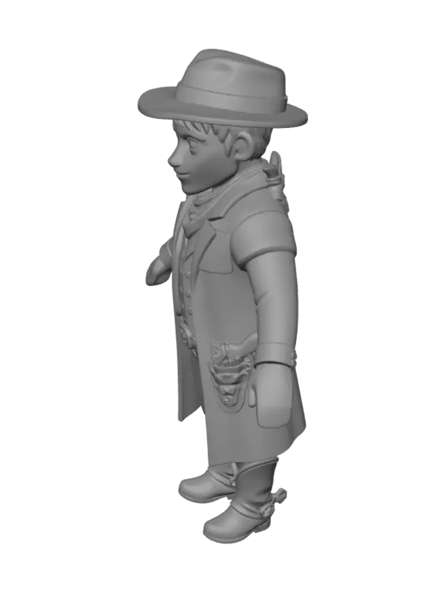 3D model for Dusty Trail Adventurer