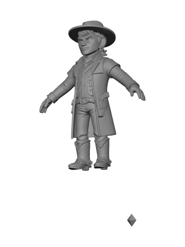 3D model for Dusty Trail Adventurer