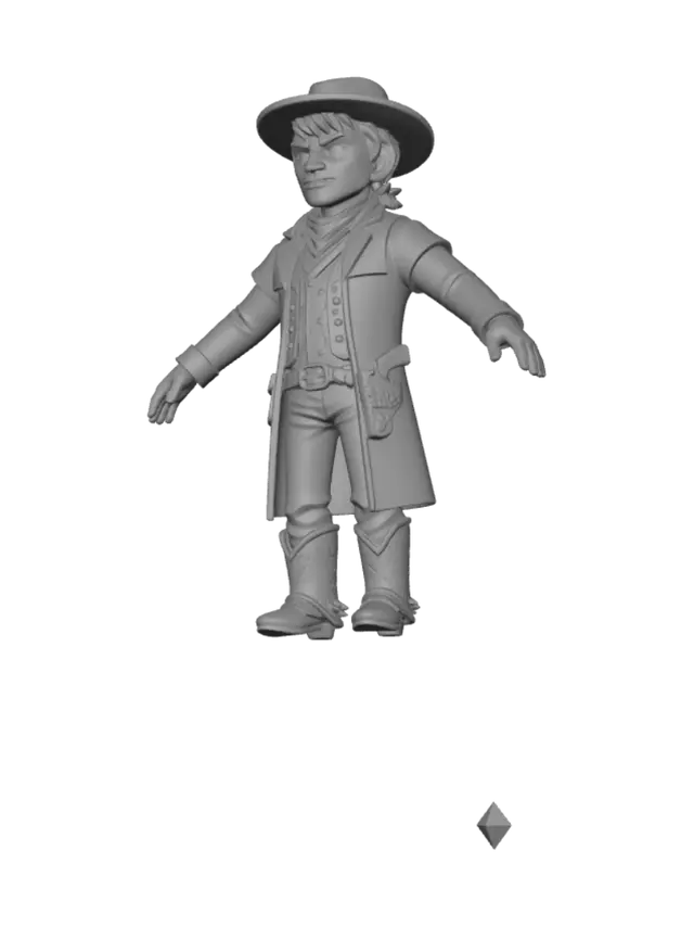 3D model for Dusty Trail Adventurer