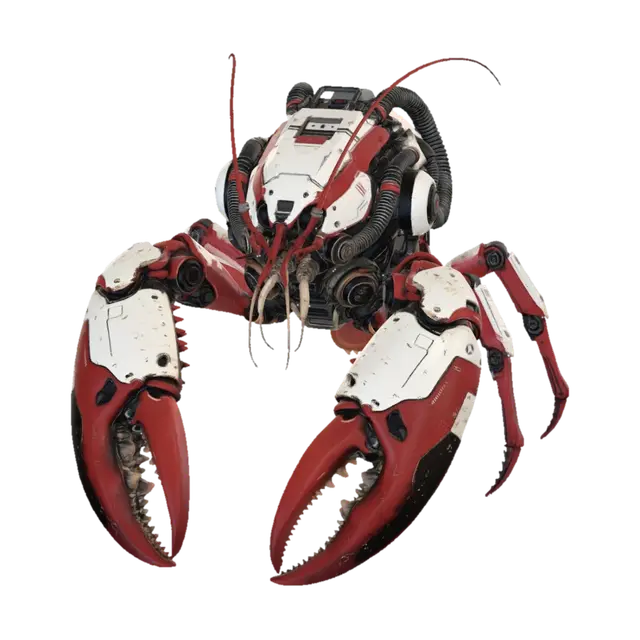 3D model for Crimson Mecha-Scorpion