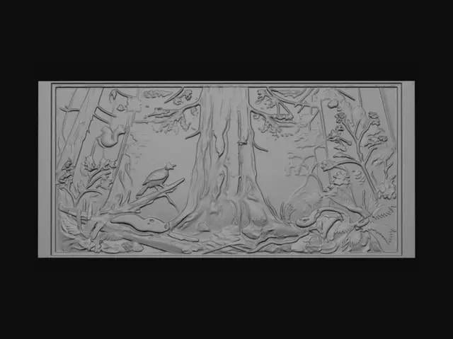 3D model for Redwood National Park