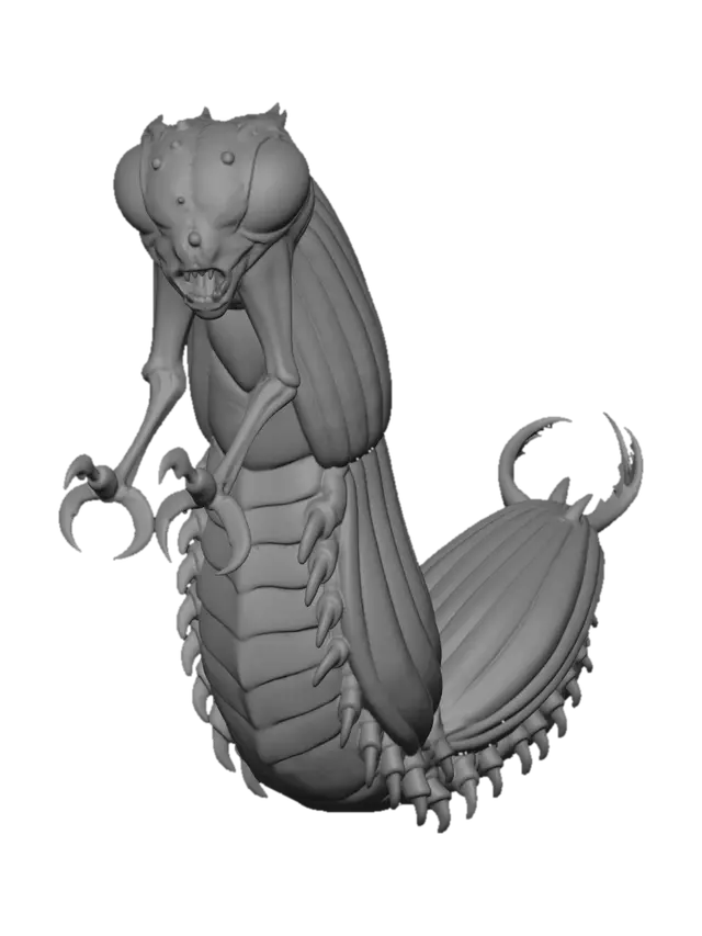 3D model for Emerald-Eyed Burrower