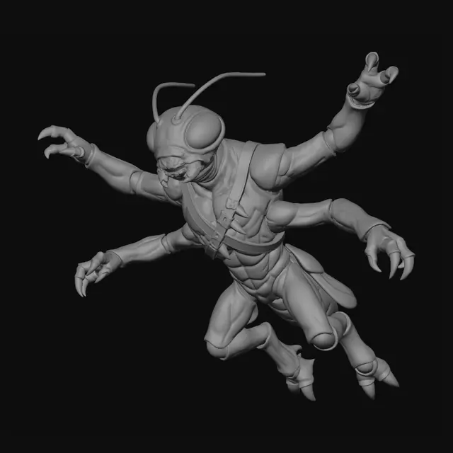 3D model for Armored Assassin Ant