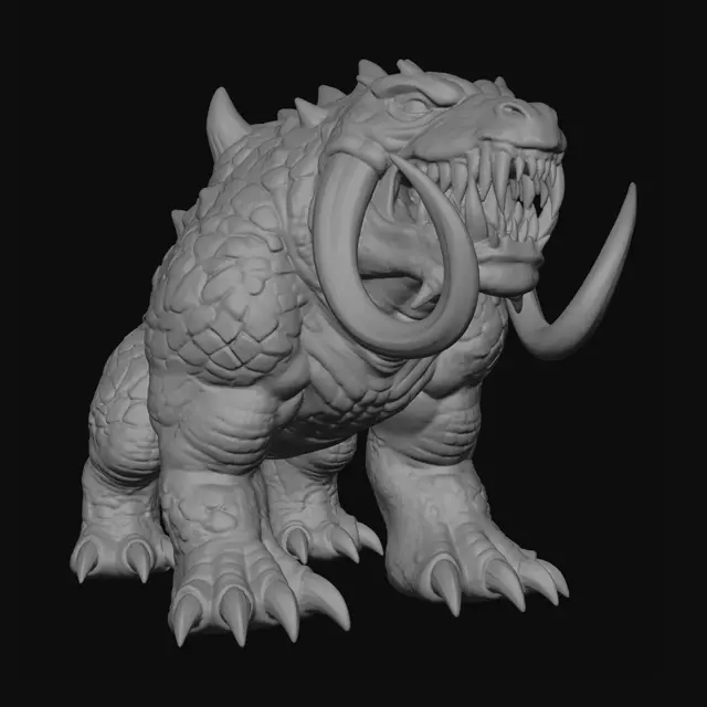 3D model for Nightmare Beast