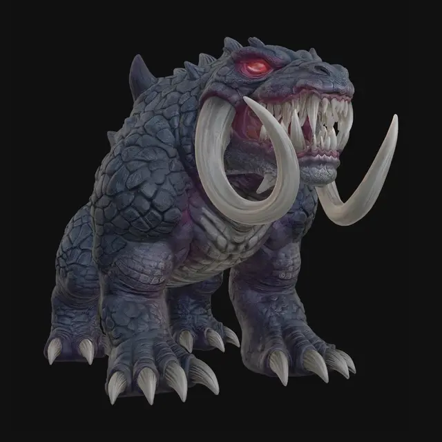 3D model for Nightmare Beast