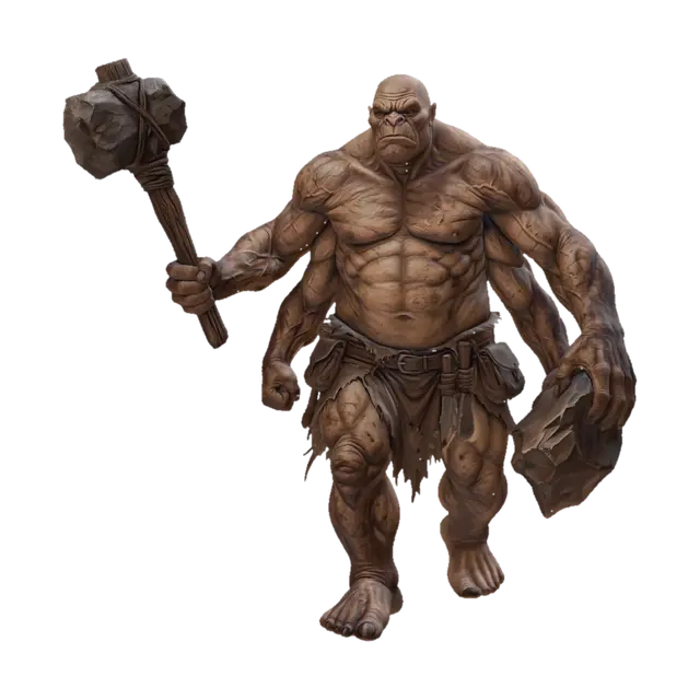 3D model for Stonebreaker Ogre