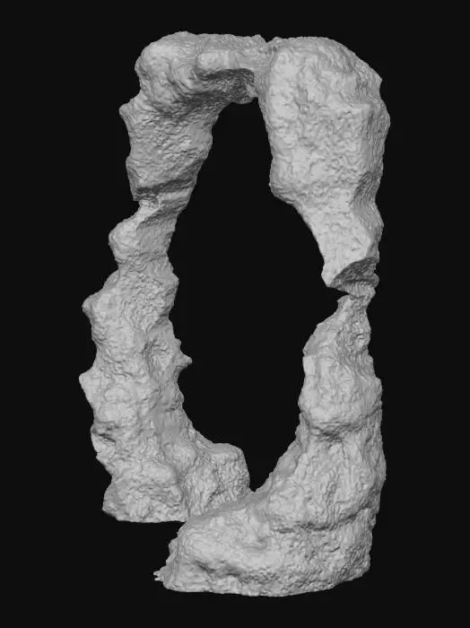 3D model for Rock Arch Formation