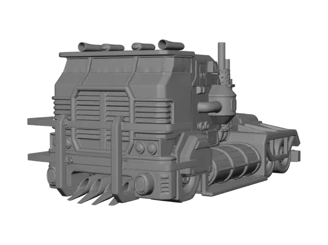 3D model for Rustbound Locomotive