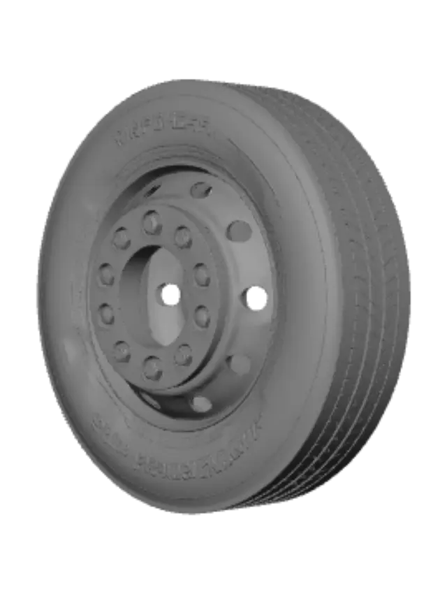 3D model for Michelin truck tire