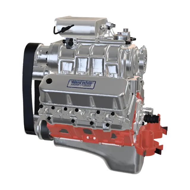 3D model for Red-Block V8 Race Engine