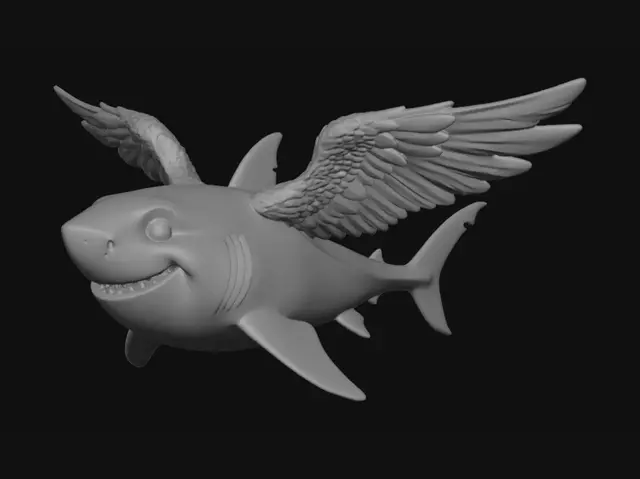 Free Shark 3D Models - Download Instantly | Meshy