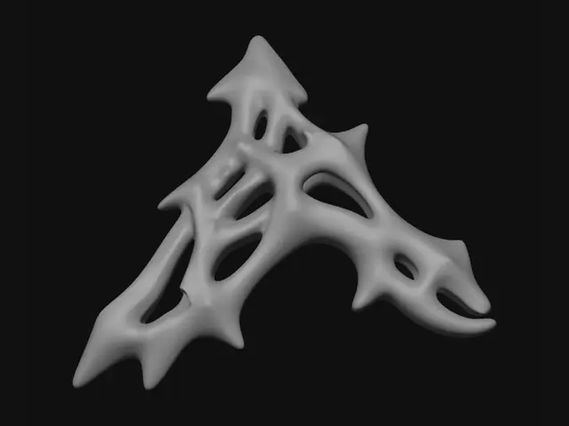 3D model for Liquid Chrome Icicles